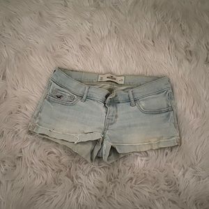 Hollister denim shorts